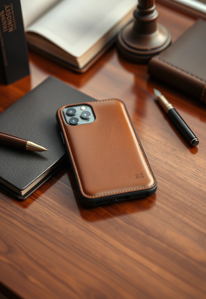 10 Must-Have iPhone 16 Pro Max Cases That Are Both Stylish and Durable (You Won't Believe #5!) - 2. Leather Luxury