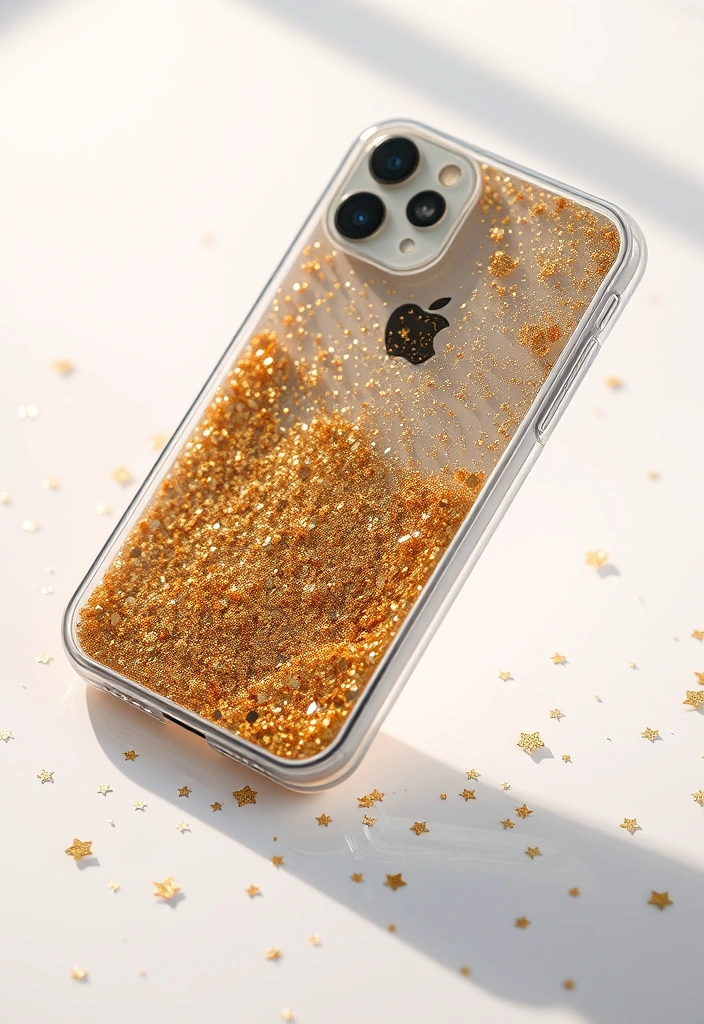 10 Must-Have iPhone 16 Pro Max Cases That Are Both Stylish and Durable (You Won't Believe #5!) - 9. Clear Cases with Glitter