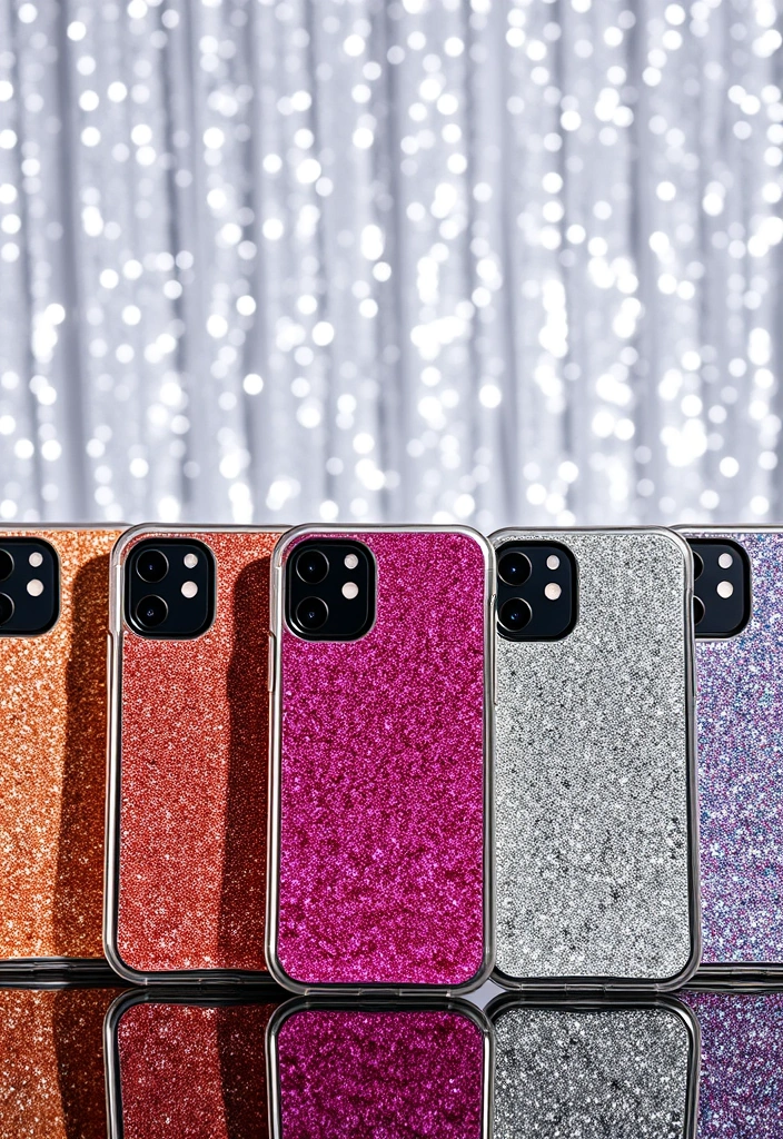 10 Stunning iPhone 12 Phone Cases That'll Elevate Your Style Instantly! - 4. Glitter and Glam