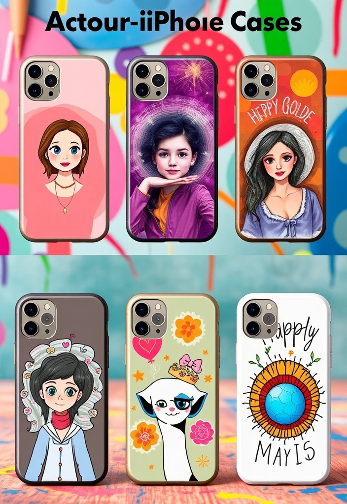 10 Stunning iPhone 12 Phone Cases That'll Elevate Your Style Instantly! - 6. Artistic and Customizable