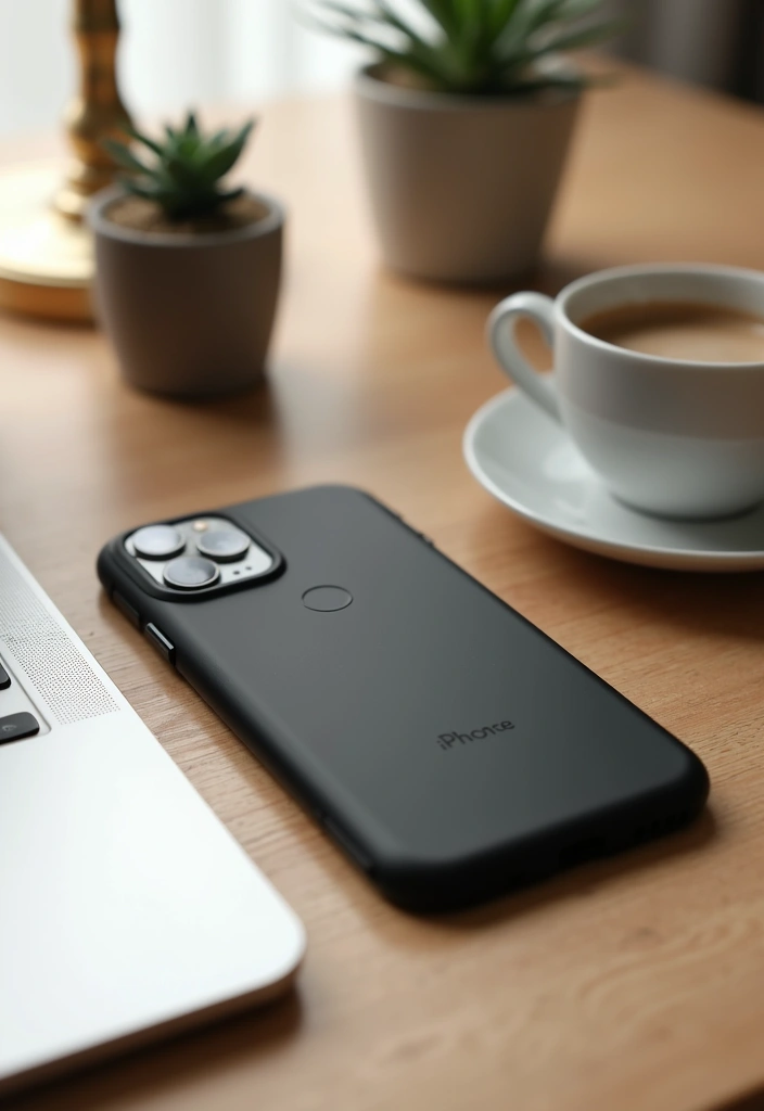 13 Trendy Black and White Phone Cases That Will Make You the Envy of Your Friends! - 2. Minimalist Chic