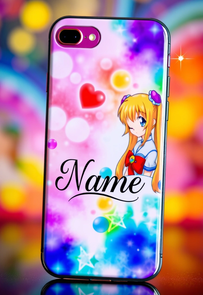 14 Custom Anime Phone Cases That Are Totally Unique (Wait Until You See #9!) - 5. Customized Name Cases