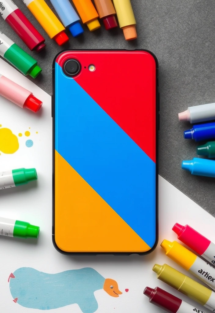 15 Adorable Phone Cases That Will Make Your Friends Jealous (You Won't Believe #8!) - 10. Color Block Designs