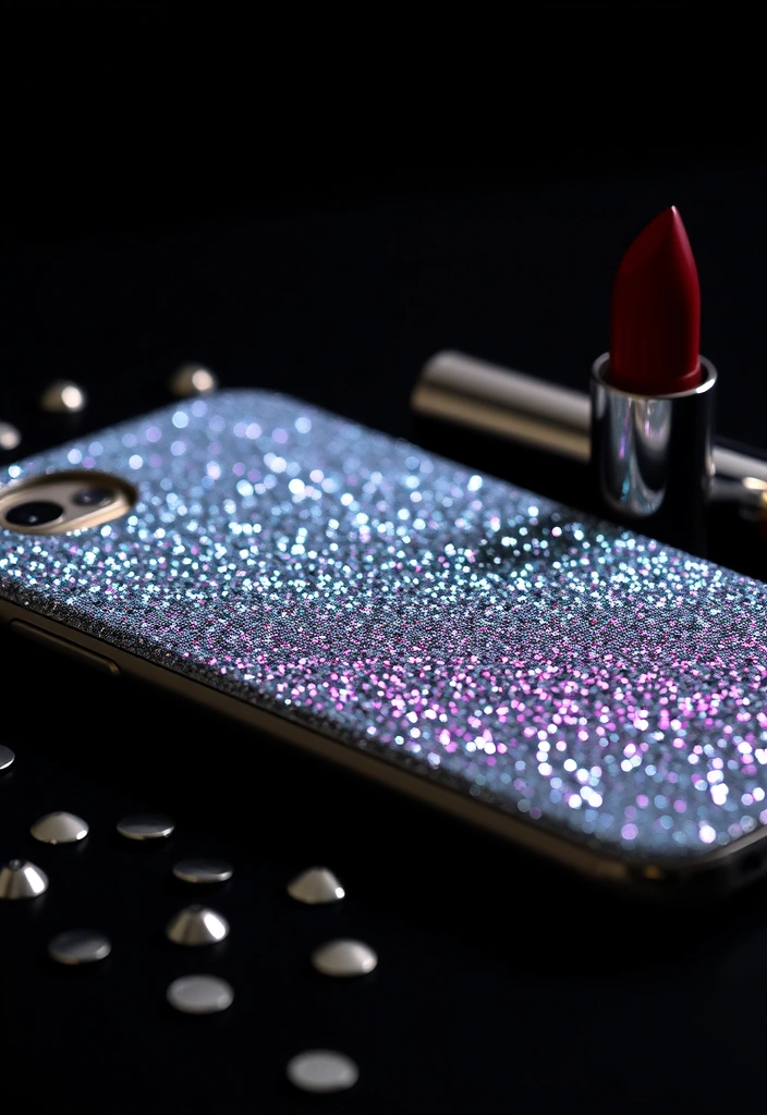 15 Adorable Phone Cases That Will Make Your Friends Jealous (You Won't Believe #8!) - 4. Glitter and Glam