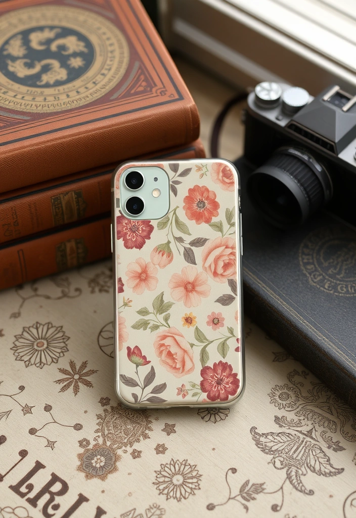 15 Stunning iPhone 16 Custom Cases That Will Make Your Friends Jealous! - 14. Vintage Aesthetic: Timeless Charm