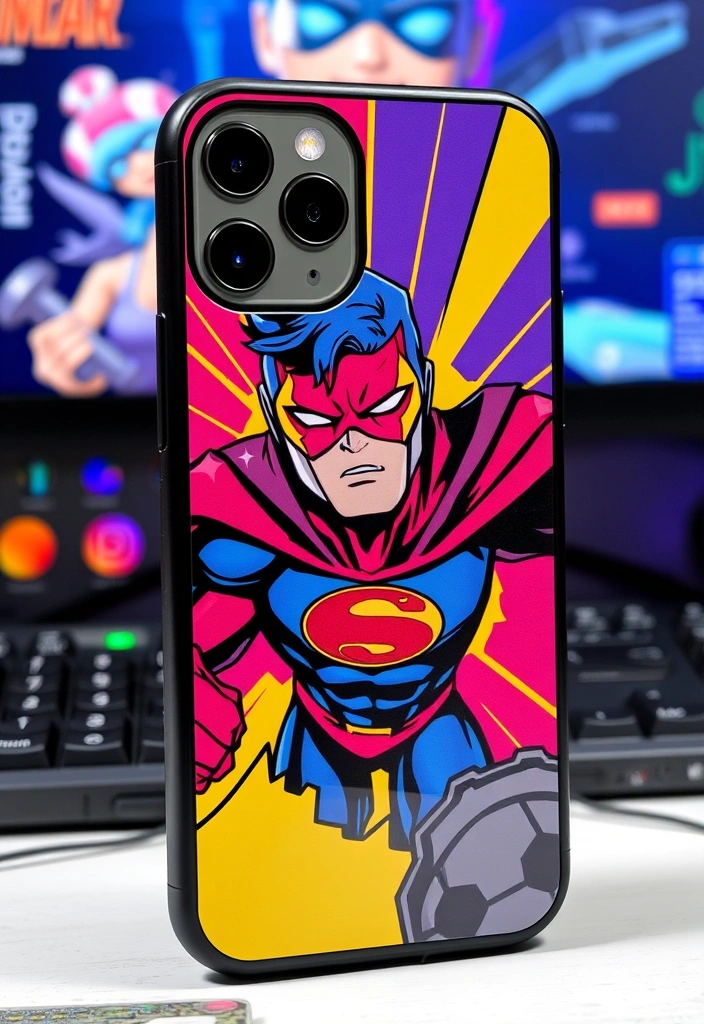 15 Stunning iPhone 16 Custom Cases That Will Make Your Friends Jealous! - 9. Pop Culture References: Show Your Fandom