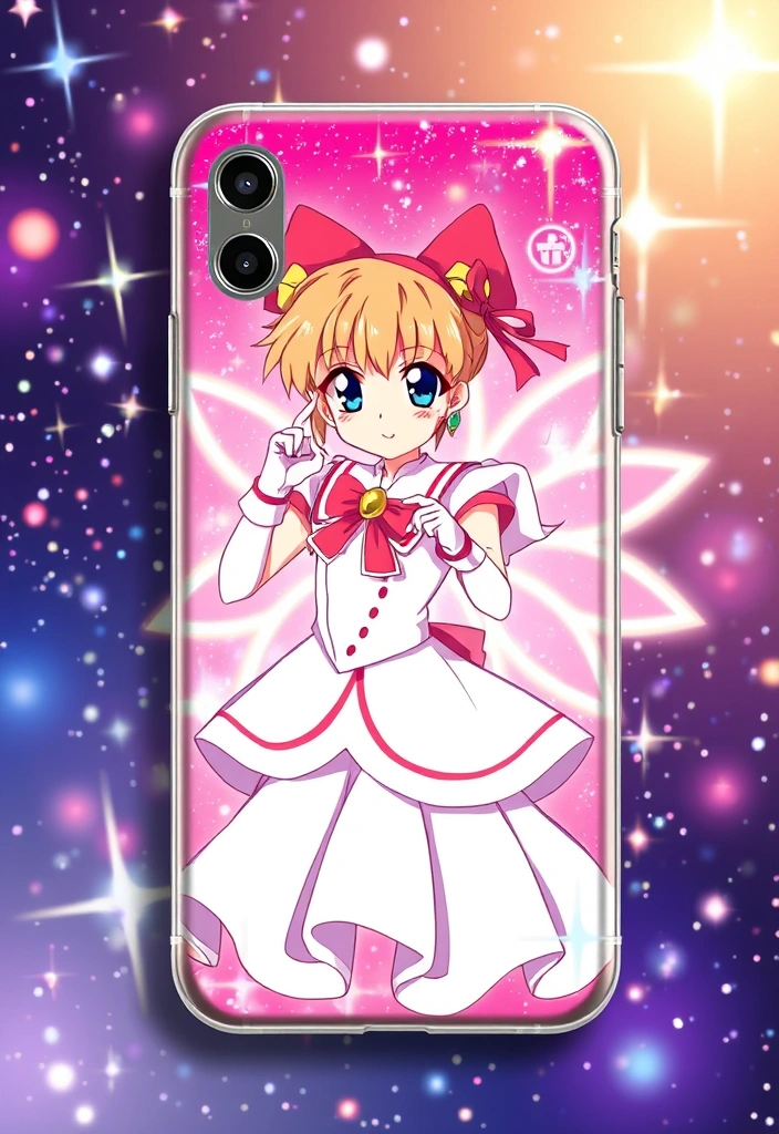 16 Durable Anime Phone Cases That Will Keep Your Phone Safe (You’ll Love #11!) - 12. Cardcaptor Sakura Magical Staff Case