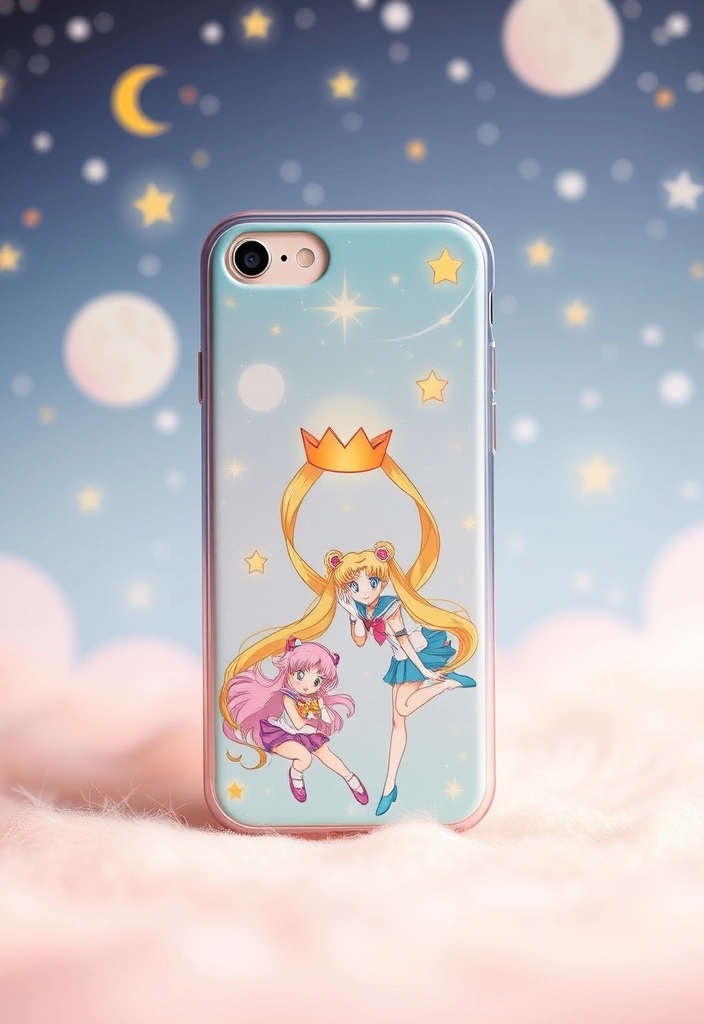 16 Durable Anime Phone Cases That Will Keep Your Phone Safe (You’ll Love #11!) - 3. Sailor Moon Magical Girl Case
