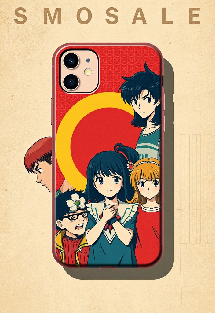 16 Trending Anime Phone Cases You Must Have in 2023 (Get Ready for #9!) - 4. Retro Anime Vibes