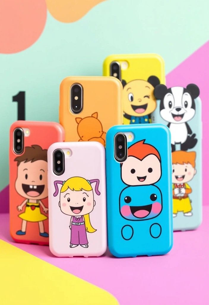 19 Customizable iPhone Cases That Let You Show Off Your Style (Don’t Miss #12!) - 16. Kids' Fun Designs