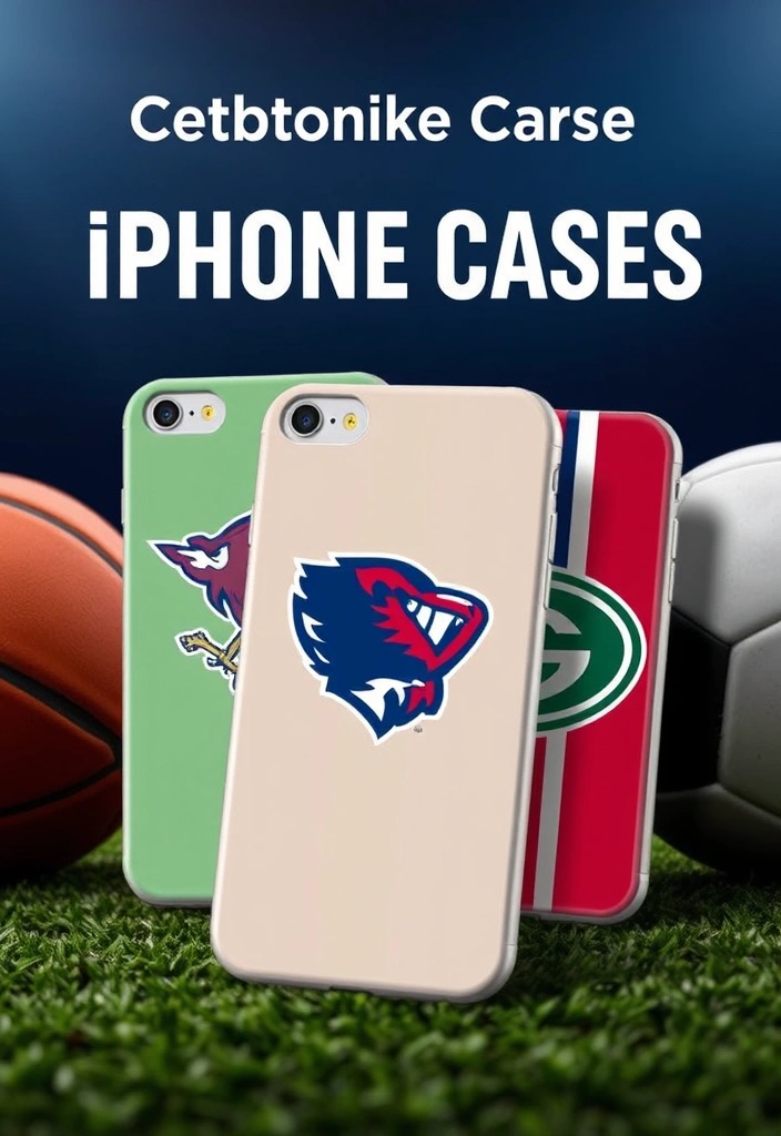 19 Customizable iPhone Cases That Let You Show Off Your Style (Don’t Miss #12!) - 17. Sports Team Spirit