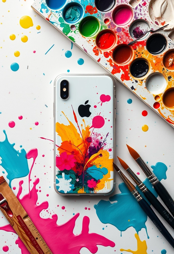 20 Trendy iPhone Cases That Will Make Your Friends Jealous (You Won't Believe #15!) - 12. Artistic Printed Case