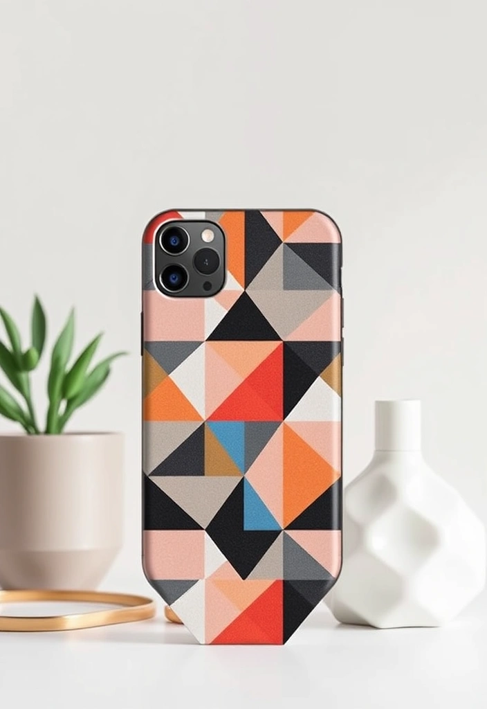 20 Trendy iPhone Cases That Will Make Your Friends Jealous (You Won't Believe #15!) - 17. Geometric Patterns Case