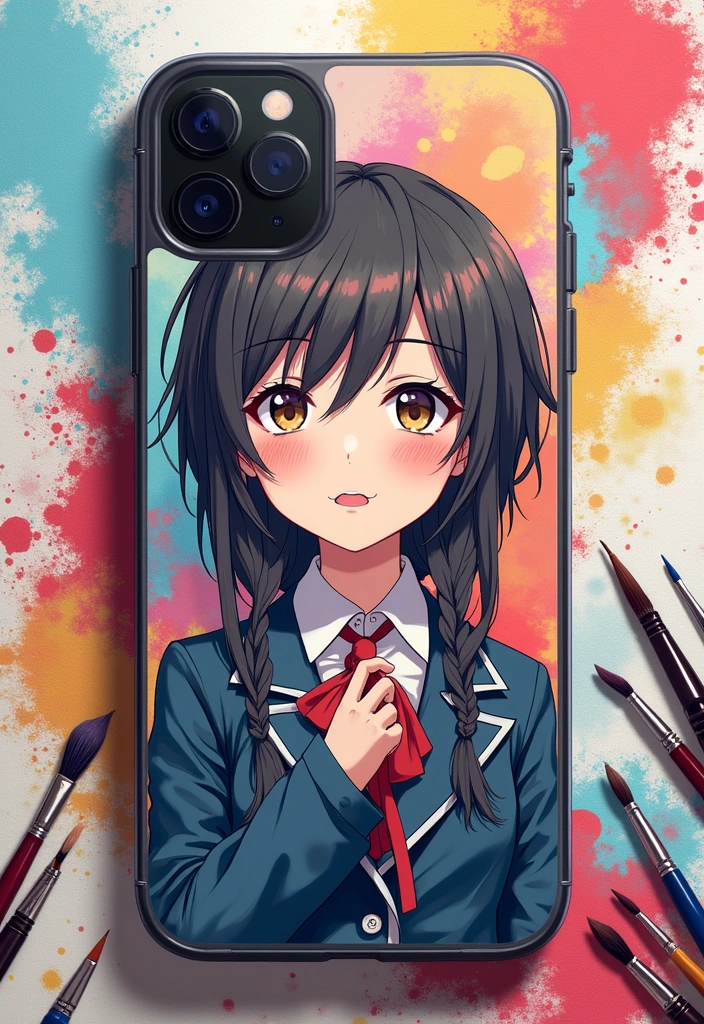 25 Must-Have Anime Phone Cases That Will Make Your Friends Jealous! - 10. Anime Art Cases