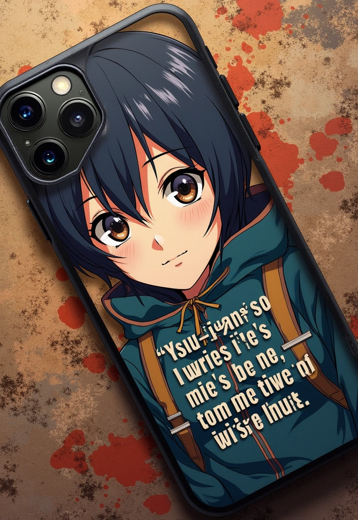 25 Must-Have Anime Phone Cases That Will Make Your Friends Jealous! - 11. Anime Quotes