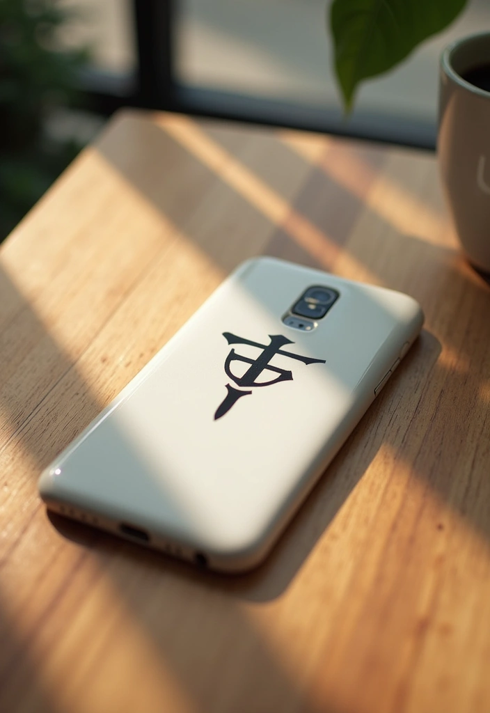 25 Must-Have Anime Phone Cases That Will Make Your Friends Jealous! - 2. Minimalist Designs