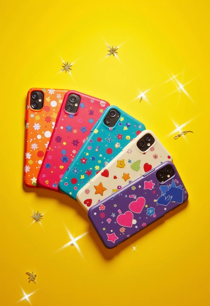 25 Must-Have Anime Phone Cases That Will Make Your Friends Jealous! - 3. Vibrant Colorful Patterns