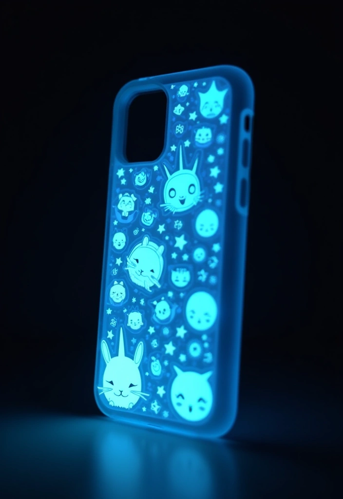 25 Must-Have Anime Phone Cases That Will Make Your Friends Jealous! - 5. Glow-in-the-Dark Designs