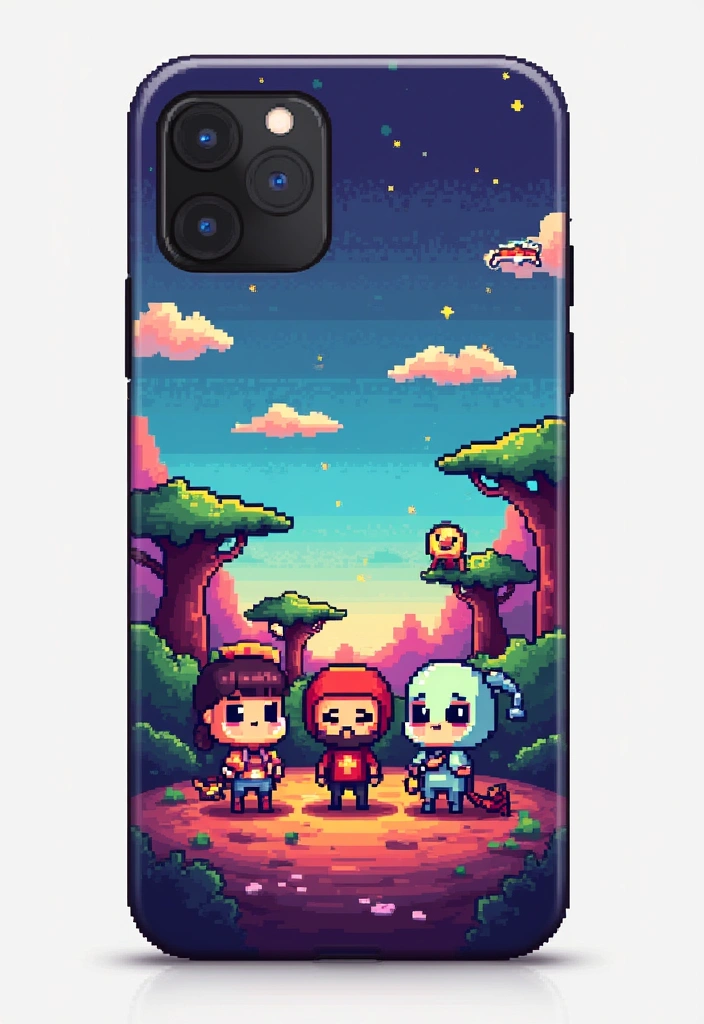 11 Chibi Phone Cases That Bring a Smile to Your Face (Get Ready for #7!) - 11. Retro Chibis