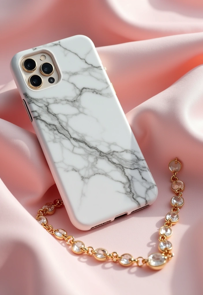 12 Stunning S9 Phone Cases That'll Make Your Friends Jealous! - 1. Chic Marble Elegance