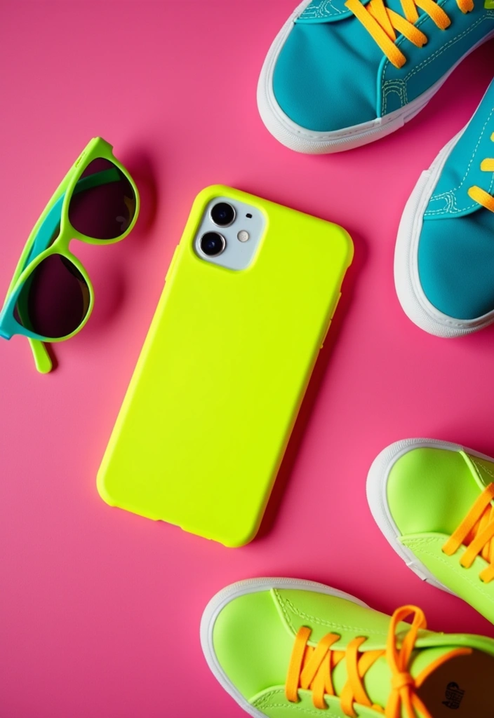 12 Stunning S9 Phone Cases That'll Make Your Friends Jealous! - 11. Neon and Bold Colors