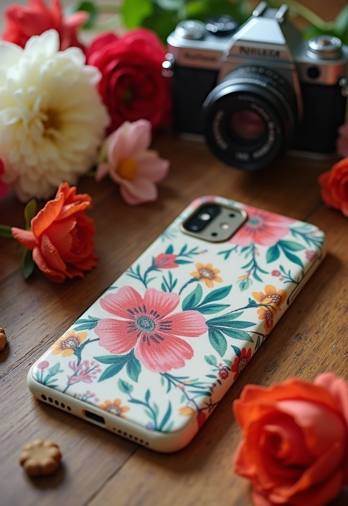 12 Stunning S9 Phone Cases That'll Make Your Friends Jealous! - 3. Boho Floral Patterns