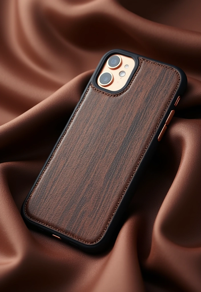 15 Trendy Personalized Cell Phone Cases to Elevate Your Style (You Won't Believe #7!) - 9. Texture Play