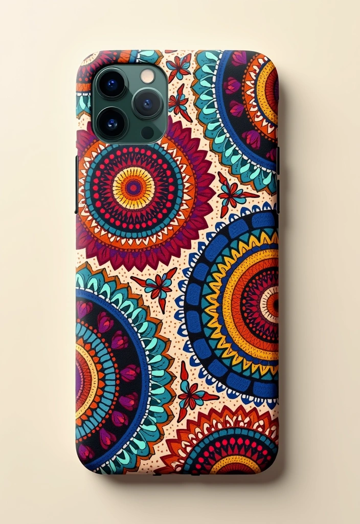 19 Travel-Themed Custom Phone Cases That'll Inspire Your Next Adventure (Don't Miss #4!) - 9. Cultural Patterns and Textures