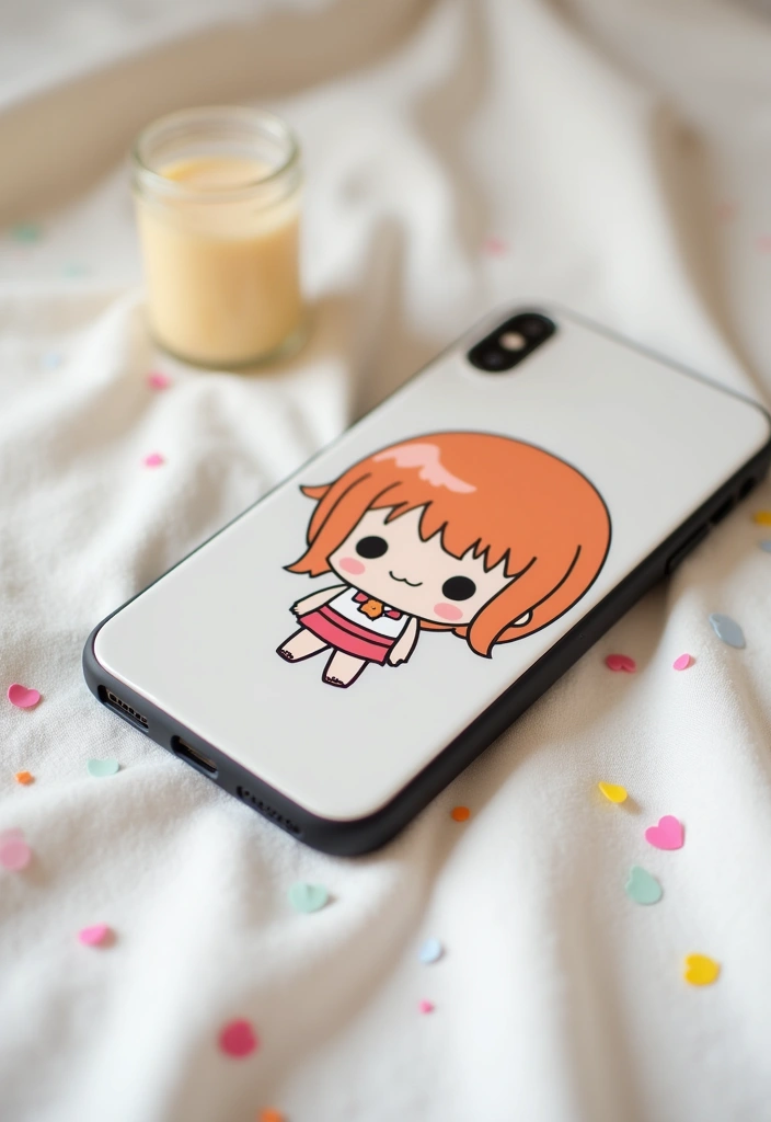 20 Kawaii Anime Phone Cases That Will Make You Squeal with Joy (Don’t Miss #5!) - 1. Chibi Characters Galore