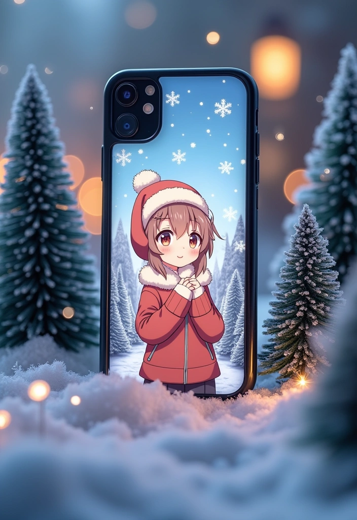 20 Kawaii Anime Phone Cases That Will Make You Squeal with Joy (Don’t Miss #5!) - 19. Seasonal Anime Characters