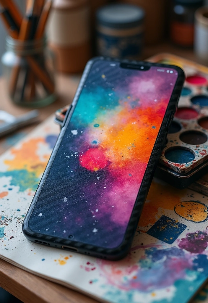8 Custom Carbon Fiber Phone Cases That Reflect Your Style (You Won't Believe #6!) - 3. Artistic Flair: Custom Graphics and Designs