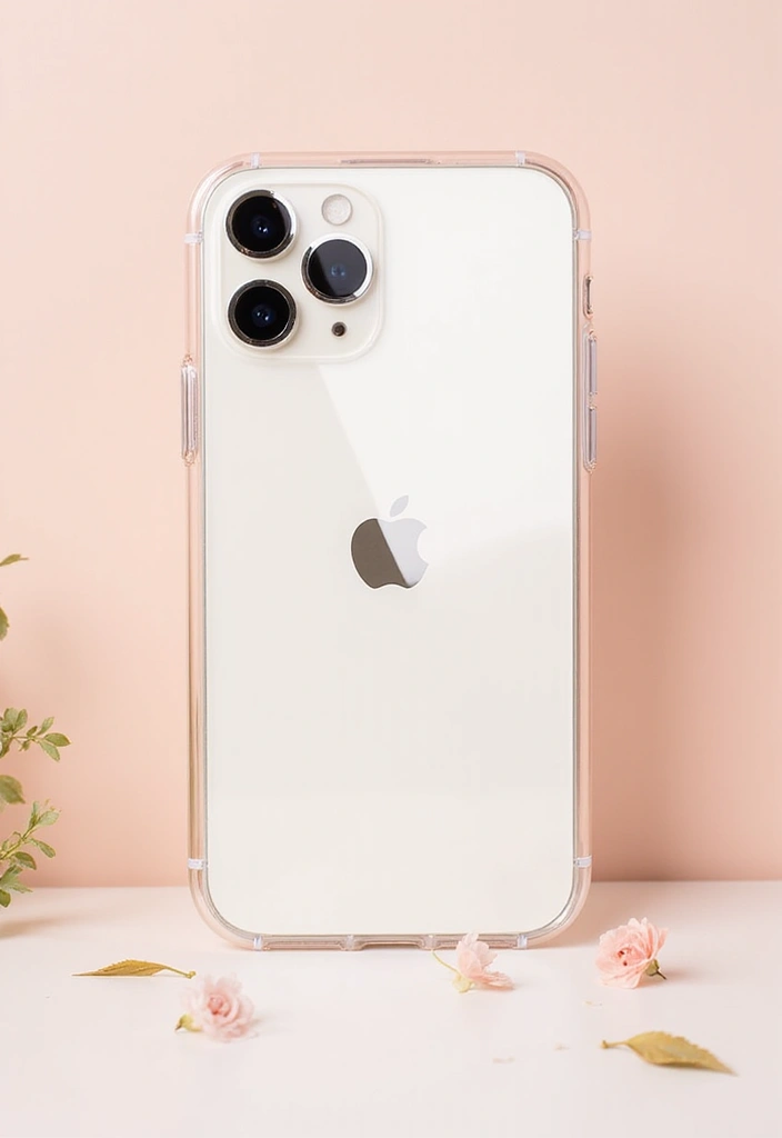 10 Stunning iPhone 12 Custom Phone Cases That Will Make Your Friends Jealous! - 5. Minimalist Clear Cases