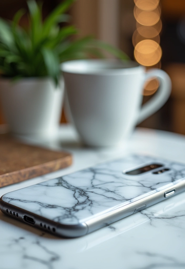 14 Luxe S9 Phone Cases That’ll Make Your Friends Wonder How You Did It! - 1. Marble Elegance