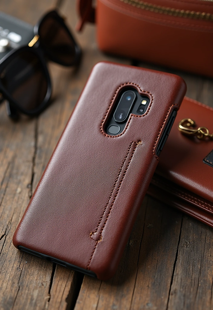 14 Luxe S9 Phone Cases That’ll Make Your Friends Wonder How You Did It! - 3. Chic Leather Styles