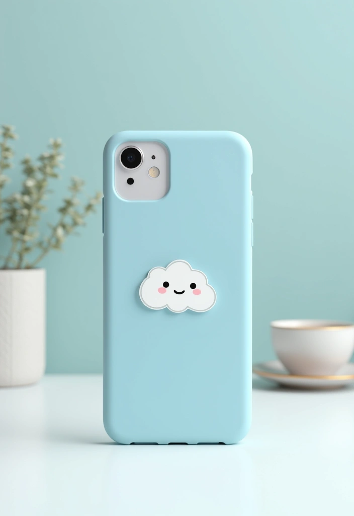 20 Kawaii Phone Cases That Will Make Your Heart Melt (You Won't Believe #5!) - 10. Minimalist Kawaii
