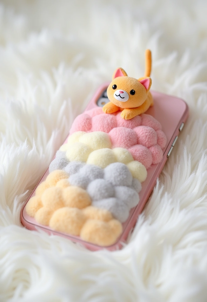 20 Kawaii Phone Cases That Will Make Your Heart Melt (You Won't Believe #5!) - 8. 3D Elements