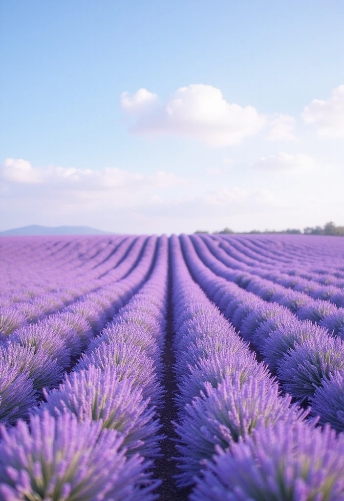 25 Dreamy Pastel iPhone Wallpapers That Will Make Your Heart Skip a Beat! - 3. Dreamy Lavender Fields