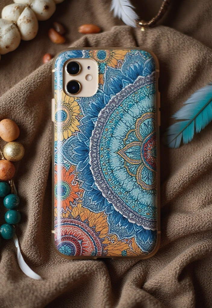 25 Trendy Phone Cases That Will Elevate Your Style Game (Check Out #12!) - 11. Bohemian Bliss