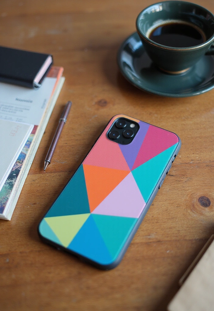 25 Trendy Phone Cases That Will Elevate Your Style Game (Check Out #12!) - 2. Geometric Glam