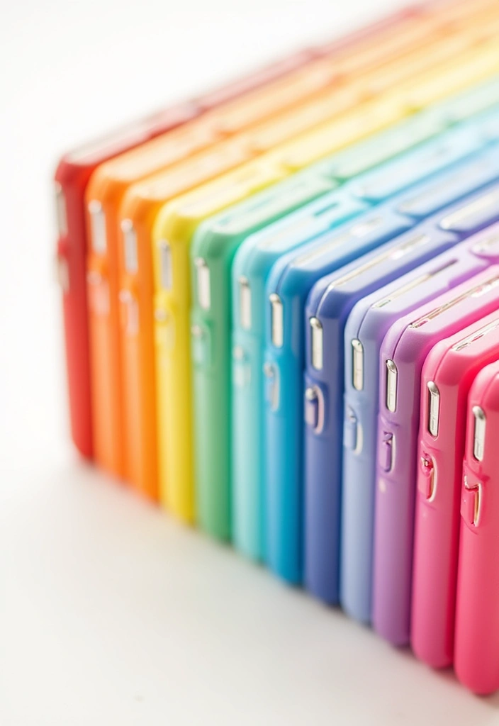 15 Trendy Custom Phone Cases You'll Want to Show Off This Season! - 10. Statement Colors