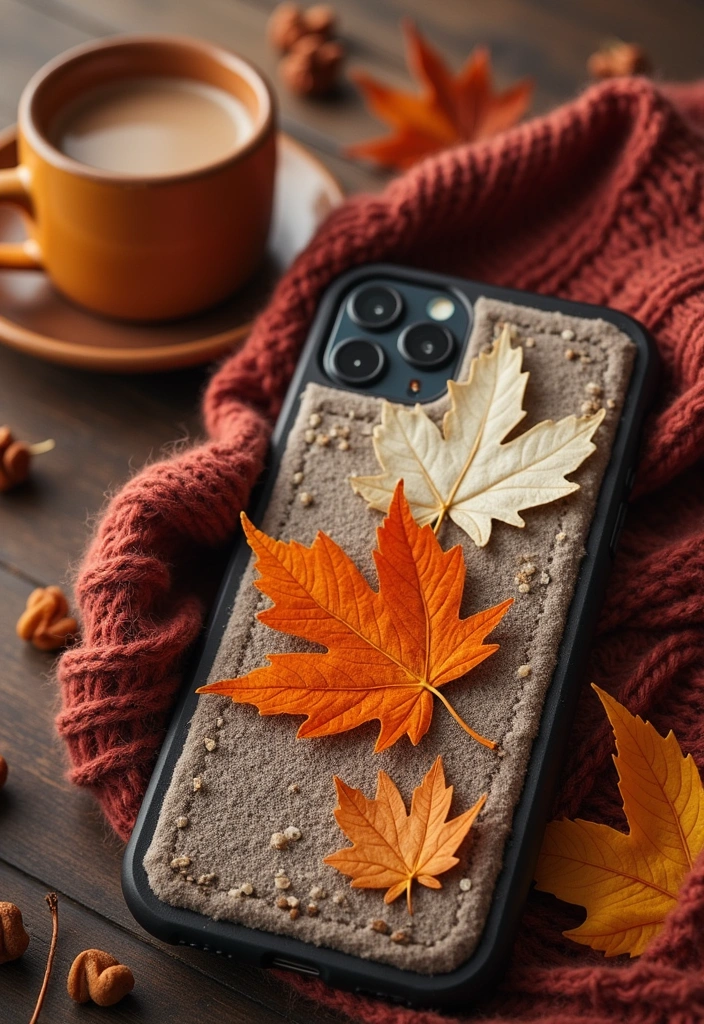 15 Trendy Custom Phone Cases You'll Want to Show Off This Season! - 13. Seasonal Themes