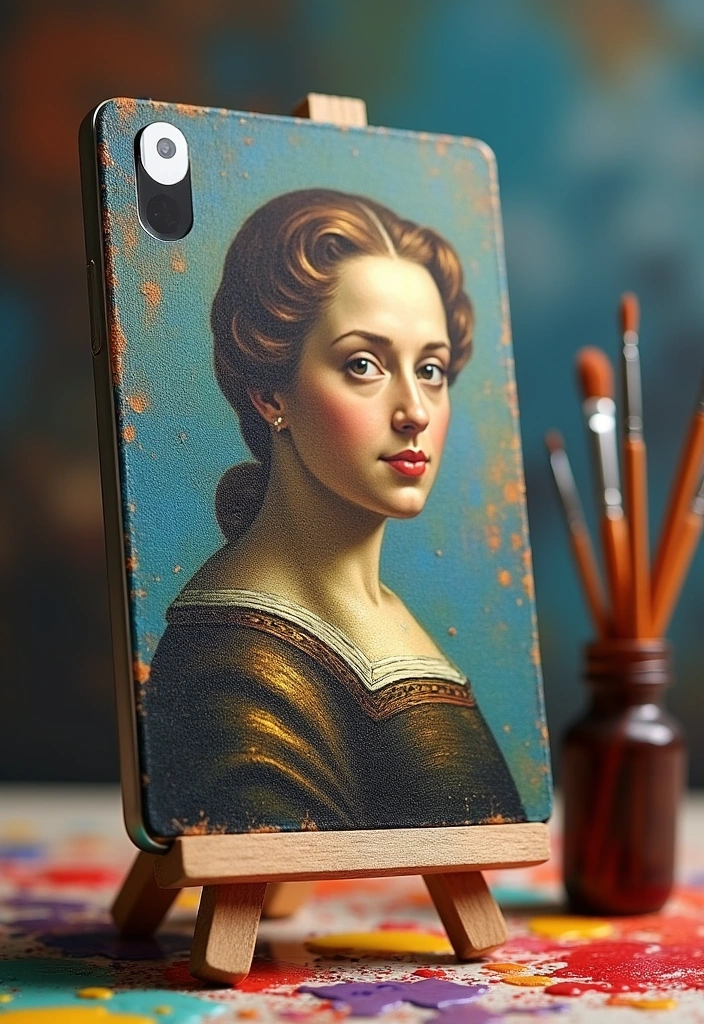 15 Trendy Custom Phone Cases You'll Want to Show Off This Season! - 4. Artistic Designs