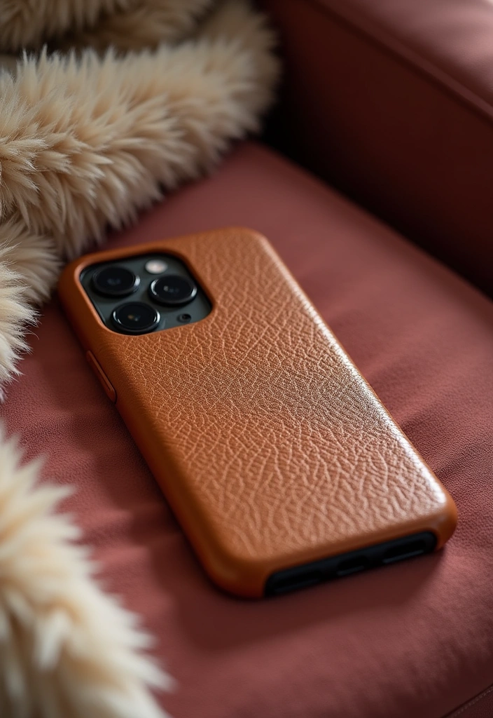 15 Trendy Custom Phone Cases You'll Want to Show Off This Season! - 5. Textured Touches