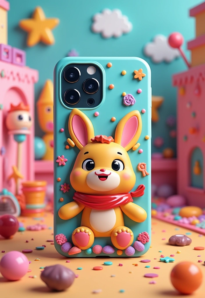 15 Trendy Custom Phone Cases You'll Want to Show Off This Season! - 6. 3D Designs