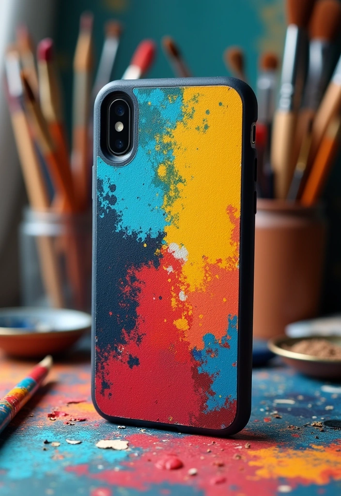 17 Custom Phone Cases That'll Make Your Friends Jealous (You Won't Believe #9!) - 4. Artistic Expressions