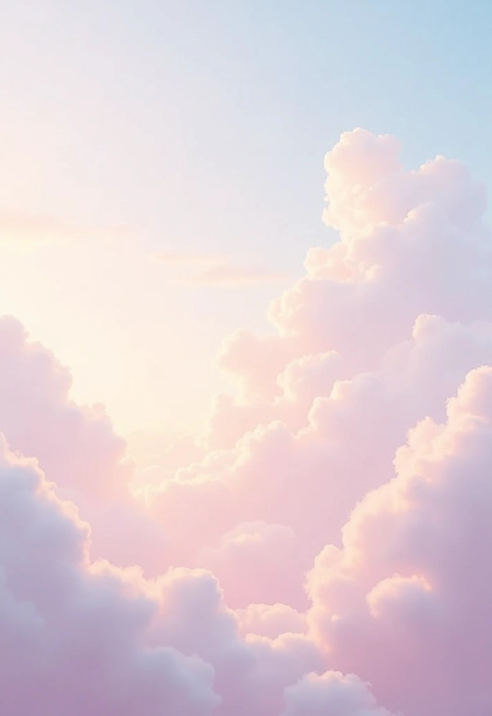 17 Dreamy Aesthetic Wallpapers for iPhone That Will Make You Want to Change Your Background Daily! - 1. Pastel Skies: A Serene Escape
