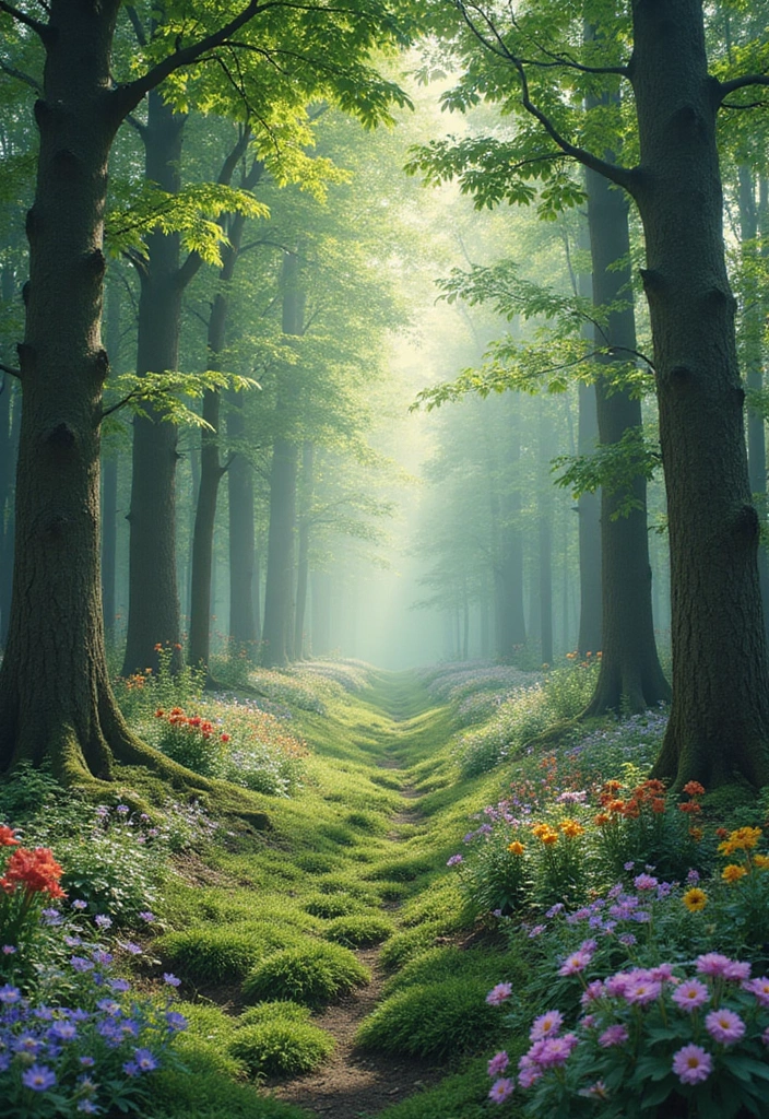 17 Dreamy Aesthetic Wallpapers for iPhone That Will Make You Want to Change Your Background Daily! - 2. Whimsical Forests: Nature's Embrace