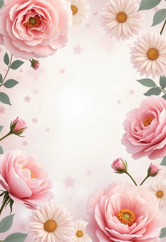 17 Dreamy Aesthetic Wallpapers for iPhone That Will Make You Want to Change Your Background Daily! - 4. Soft Floral Patterns: A Touch of Elegance