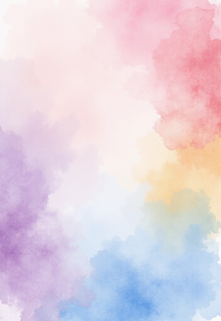 17 Dreamy Aesthetic Wallpapers for iPhone That Will Make You Want to Change Your Background Daily! - 8. Artistic Watercolors: A Splash of Creativity