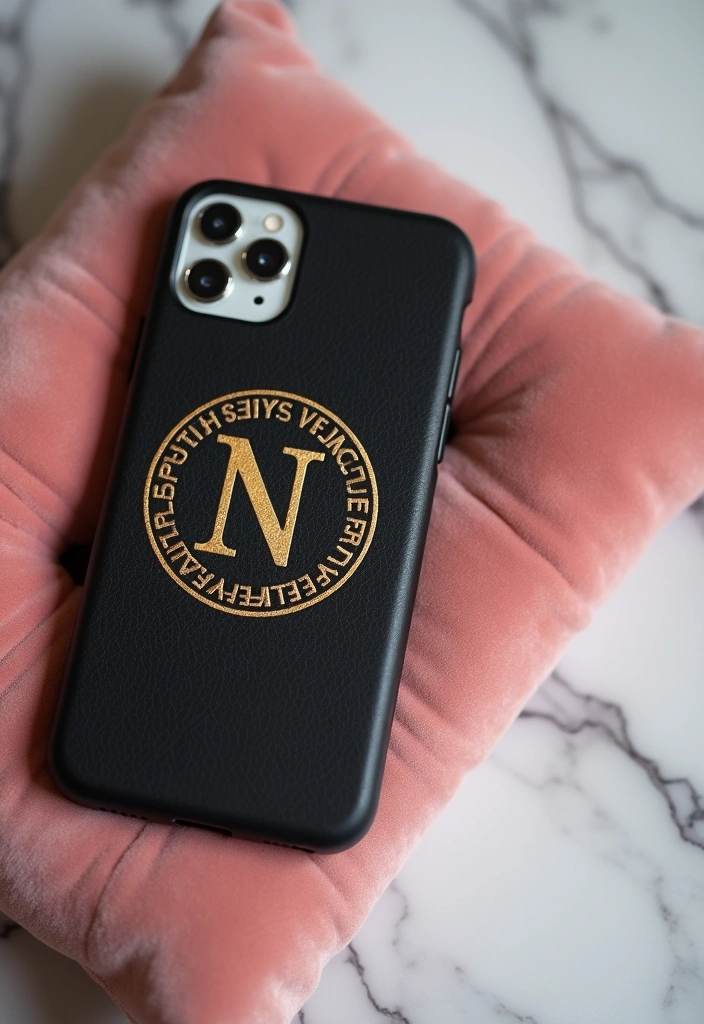 10 Custom Phone Cases That'll Make Everyone Ask 'Where Did You Get That?' - 5. Monogrammed Elegance